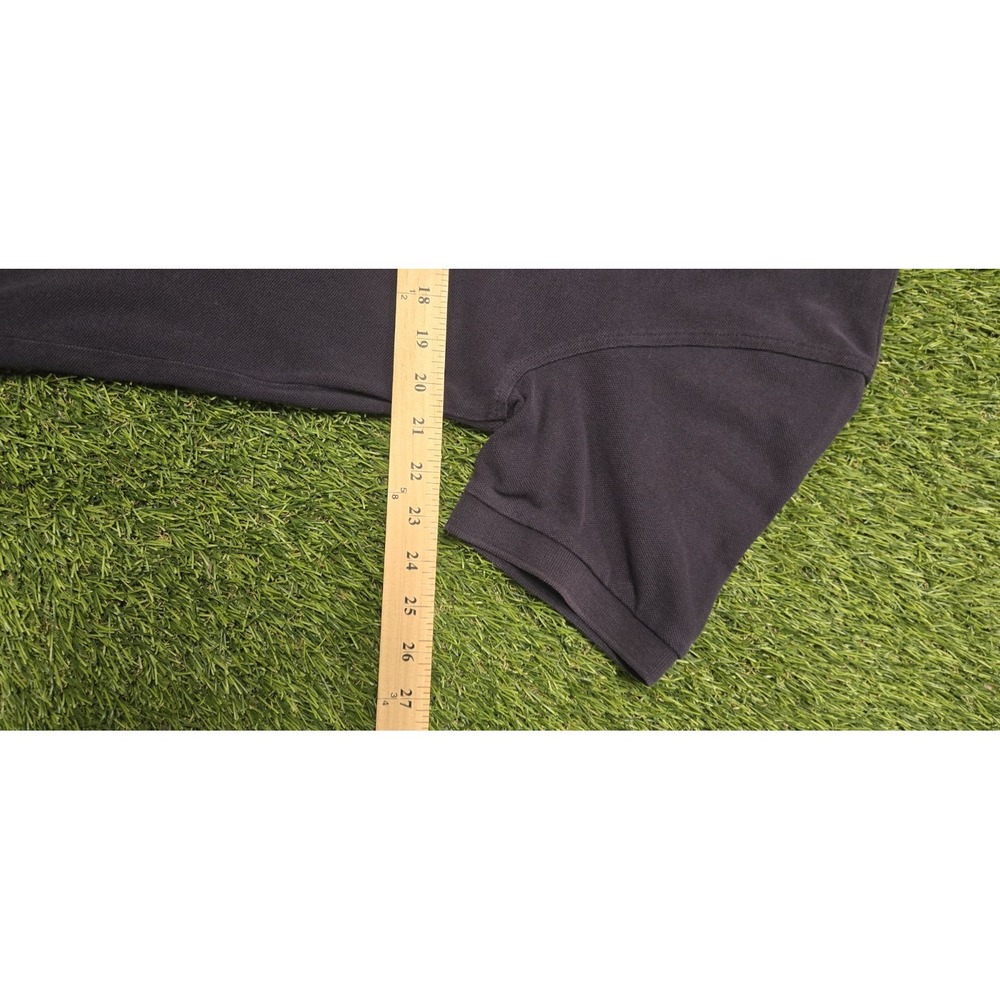 Men's Brooks Brothers Navy Blue Gold Logo Slim Fit Polo Shirt Size Large - Picture 6 of 7